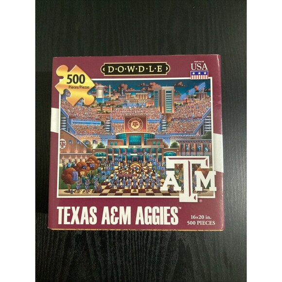 Texas A&M Aggies University - Dowdle Jigsaw Puzzle 500 Pieces 16" x 20" *NEW* - Picture 1 of 3